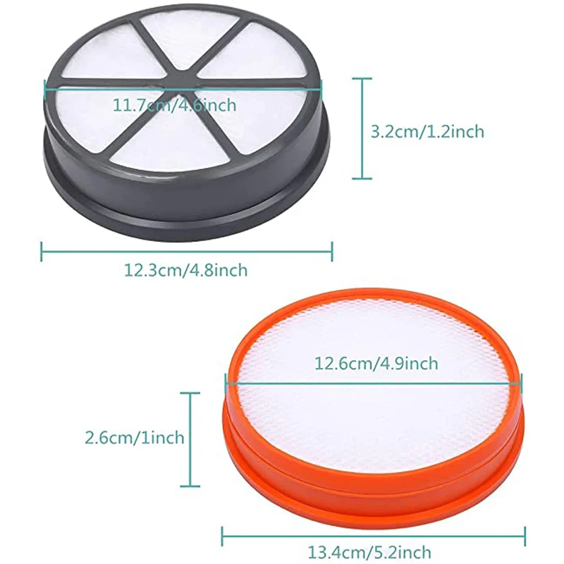 HQRP Filtro HEPA central para Vax Performance V-091, V-091C, V-091X, V-091S  Aspiradora cilíndrica sin bolsa V091