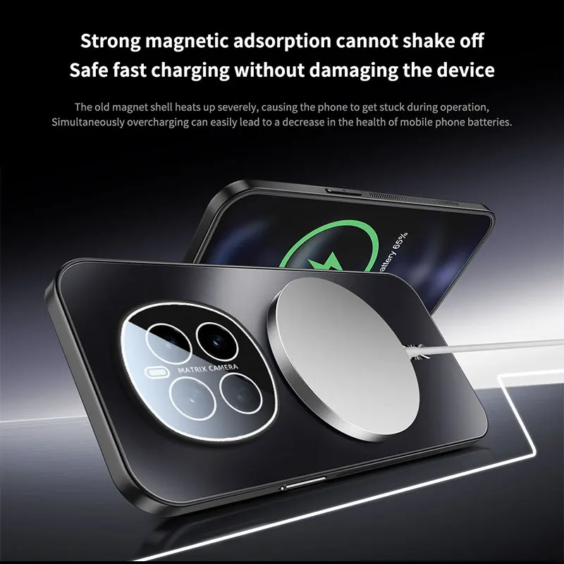 Enhanced Product Title:  
Premium Matte Lightning Magnetic Hard Shell Case with Shockproof Bumper