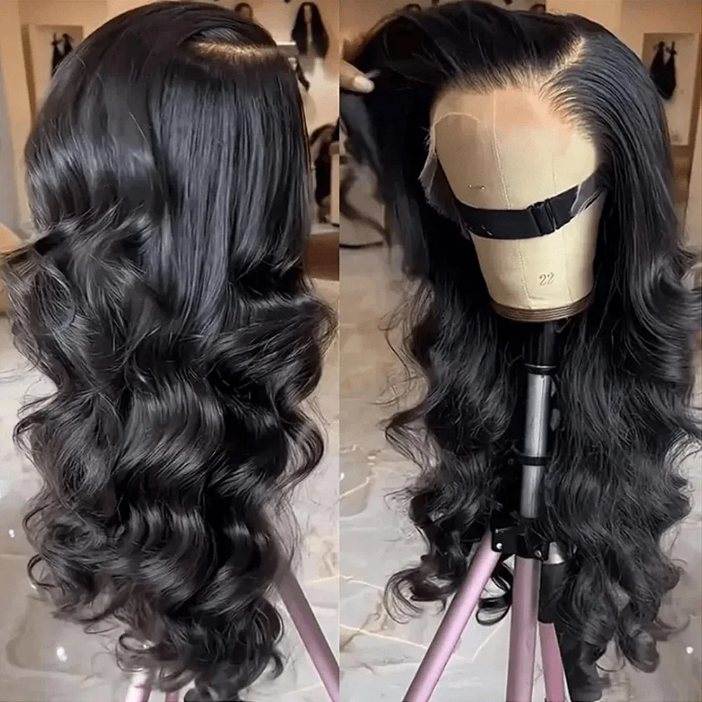 200% Density Body Wave Front Lace Wig Human Hair 13x4 HD Lace Front Wig Women 5x5 HD Lace Front Wig Glueless Wig Human Hair