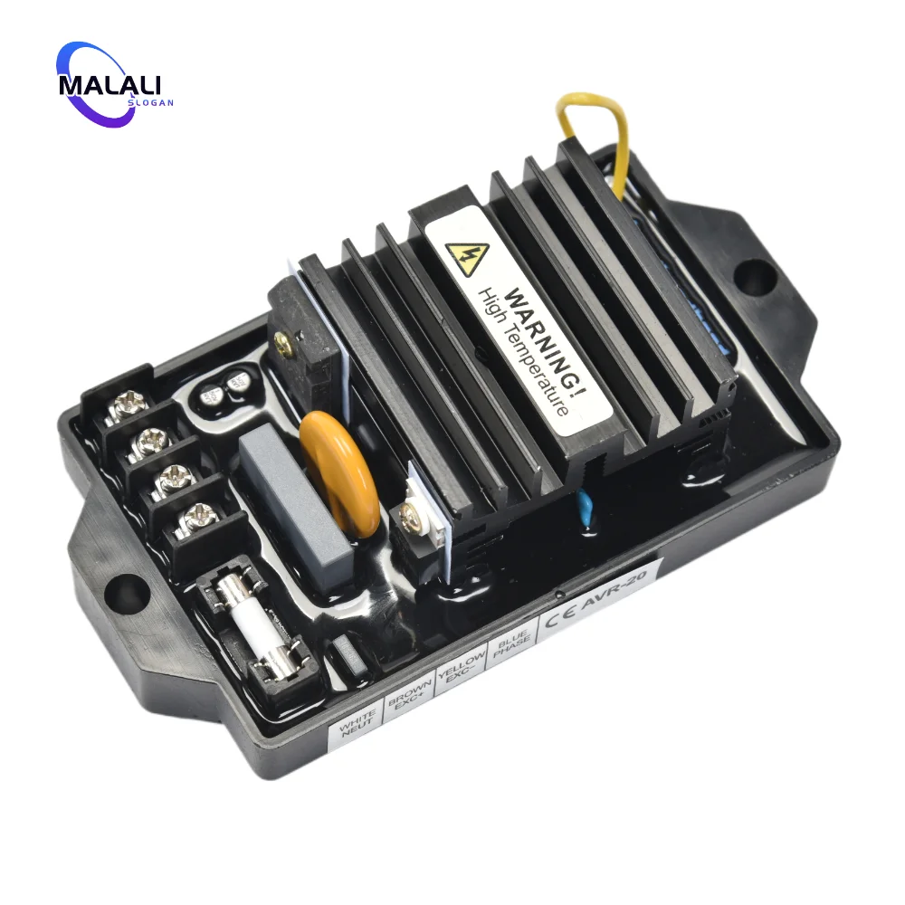 AVR-20 AVR20 AVR 자동 전압 조정기, 브러시리스 발전기 안정기, 디젤 발전기 부품, 20A