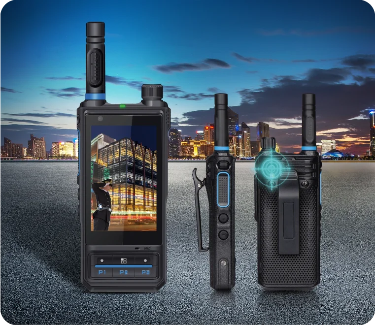 CAMORO S200 2G/3G/4G 젤로 포크 워키토키 양방향 라디오 듀얼 SIM 카드 장거리 워키토키