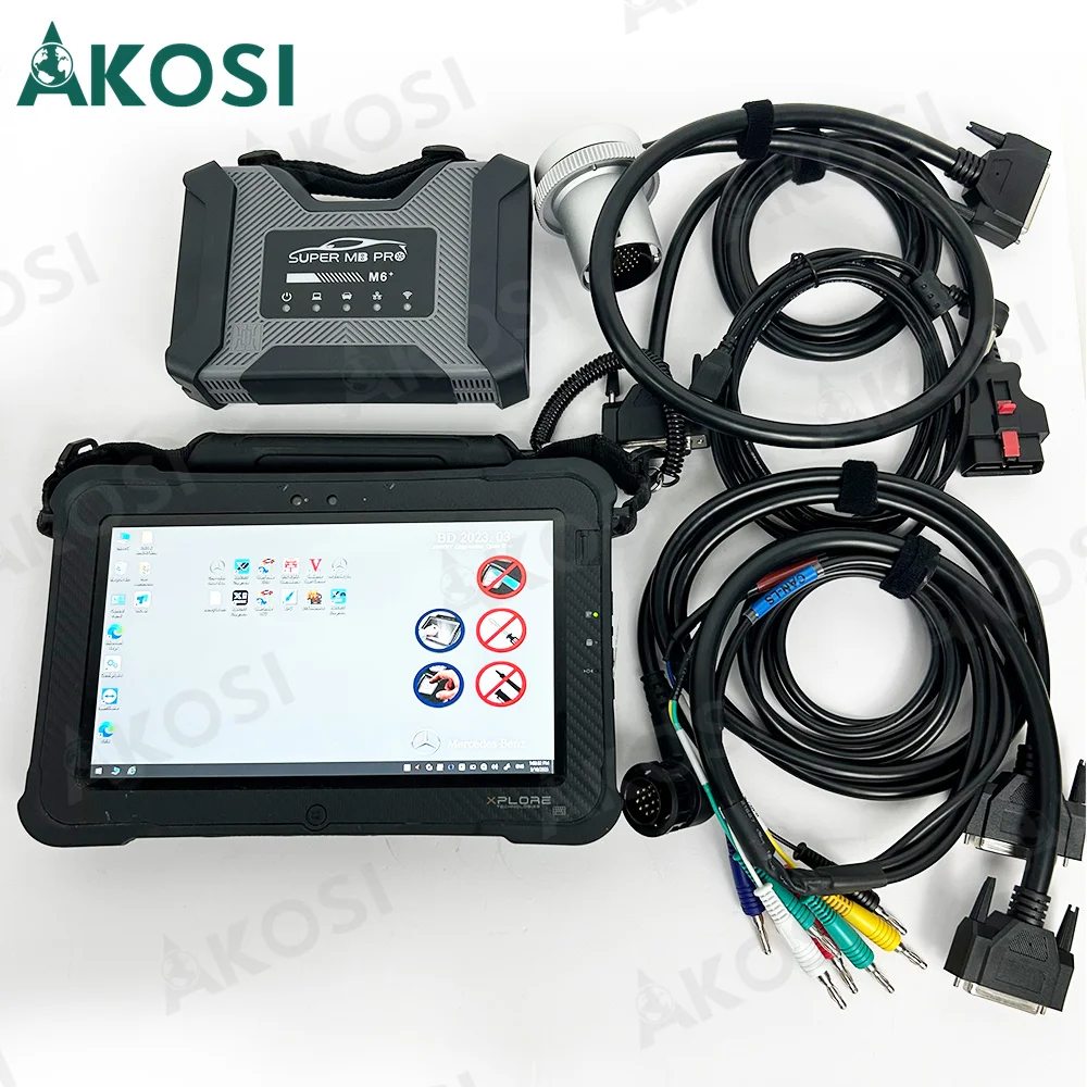 

2023 Multifunction SUPER MB PRO M6+ Surport For B-ENZ /ForB-WM Trucks /Car Diagnostics Wireless Diagnosis Tool+Tablet