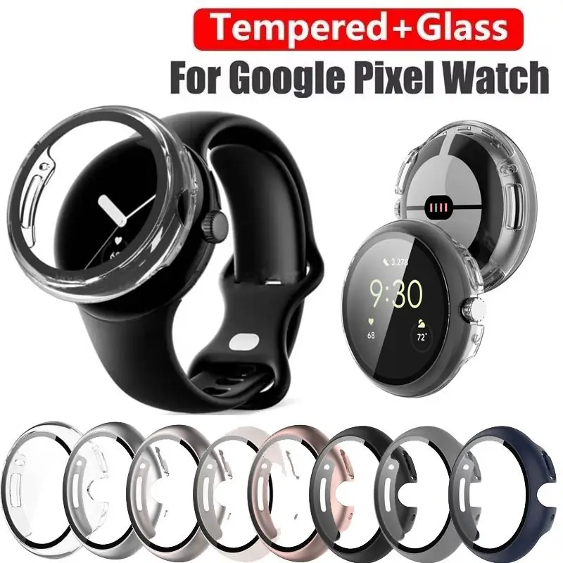 All-Around Tempered Glass & Hard PC Bumper Protector