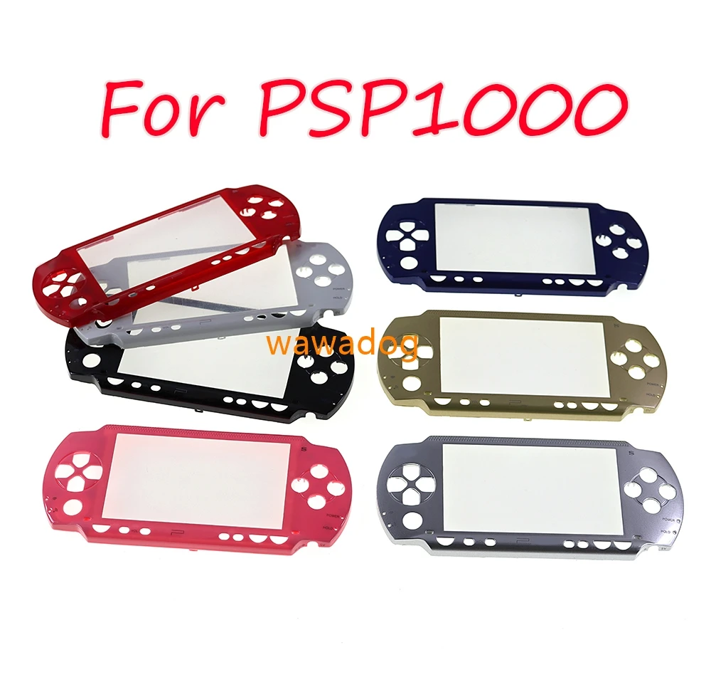 전면 면판 케이스 쉘 커버, PSP 1000 PSP1000 시리즈용 하우징 쉘