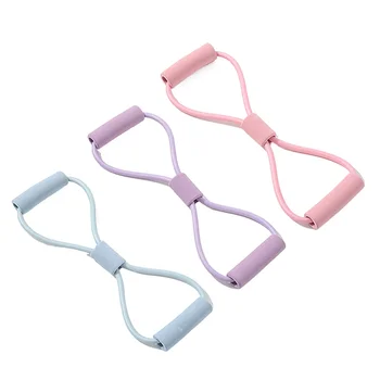 New Resistance Bands Yoga Fitness Accessories Rubber Pull Rope Training And Exercise Gym Equipment  Women Neck Exercise Stretch 3