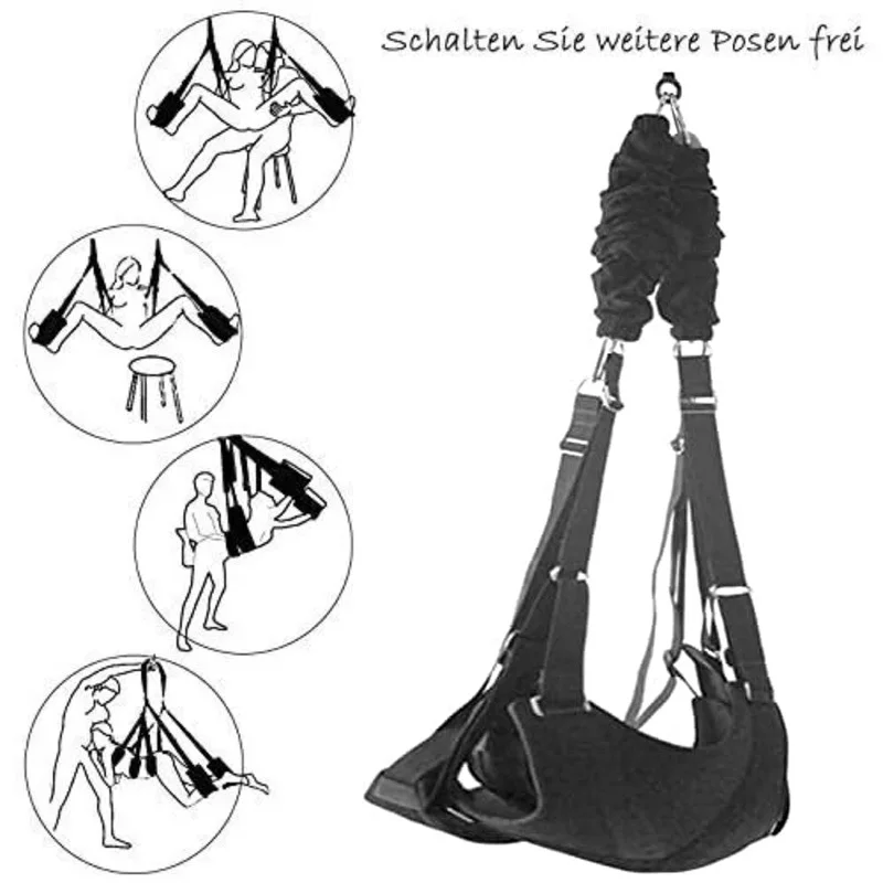 Toughage Sexual Balance Love Swing Elasticity Frame Weightless Trapeze Chair Adult Sex Toys For Couples Sexy Furnitures Sexshop