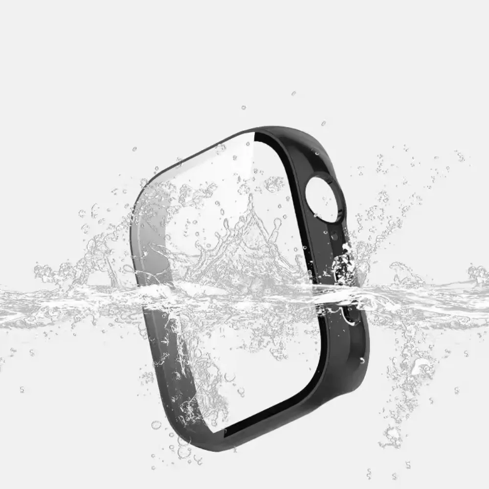 Enhanced HD Tempered Glass and PC Protective Case with Bumper Cover