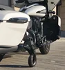 Modified motorcycle g*lden wing auxiliary wheel Indi*n B*W R18 K16 parking start stop rack 3