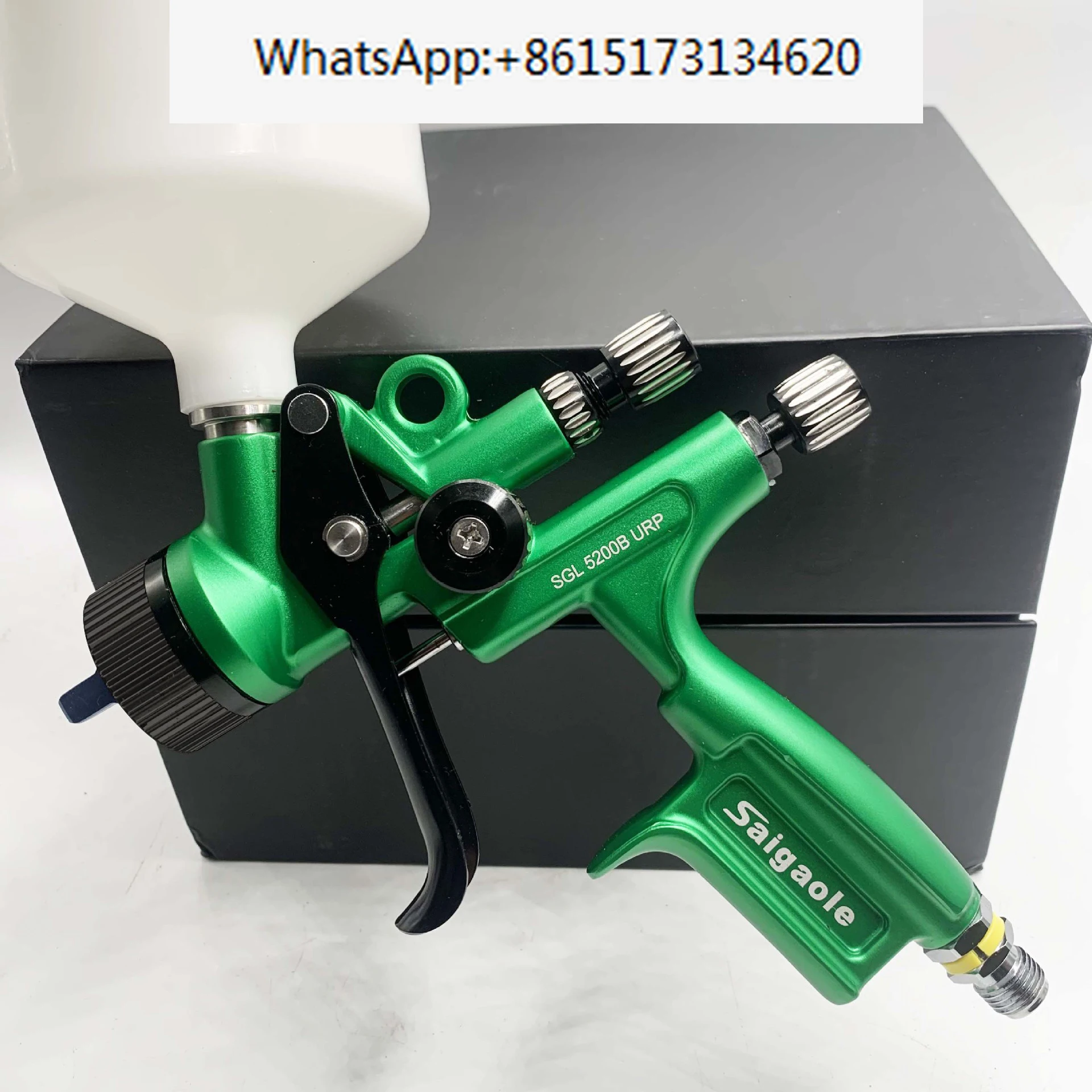 

Saigaole Spray Gun Automotive Finishes High Fogging Paints Sheet Metal Spray Guns Industrial Furniture Leather Spray Guns 1.3mm