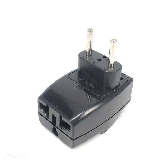 Adattatore Viaggio USA A UE 2 Adattatori Di Viaggio USA A UE