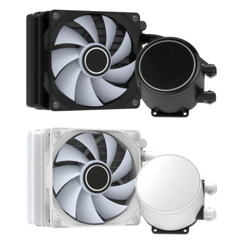 L43D 12cm CPU 액체 냉각기 RGB 수냉 장치 구리 알루미늄 소재
