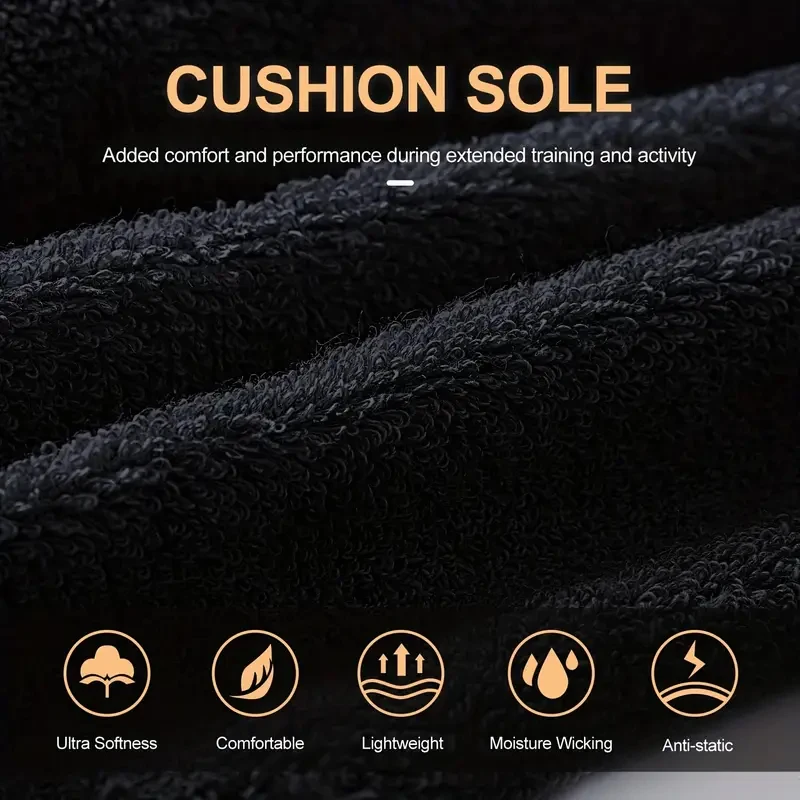 Men’s Cushioned Cotton Crew Socks 6