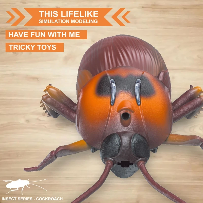 Fine Battery Powered Cockroach Trick Supplies Kids Favorite Party Favor 4