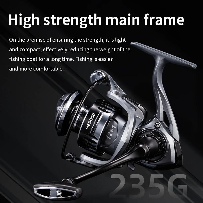 Fishing Reel Rooblinos ME spinning reel smooth-running