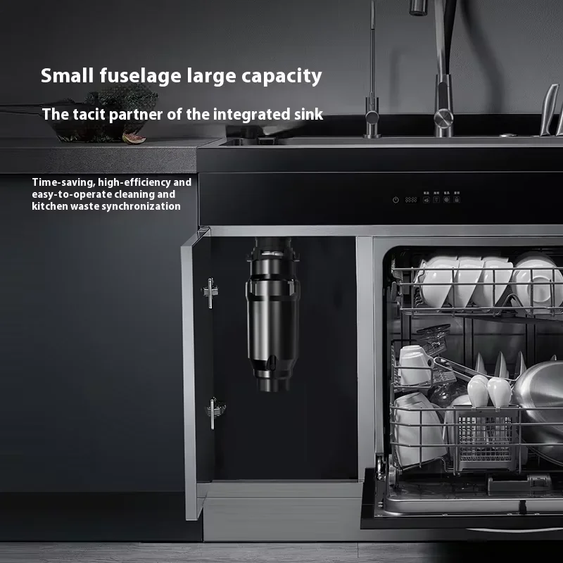 S55 Environmental-Friendly Food Waste Processor Automatic Processing Suitable Home And Business Places Stainless Steel