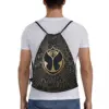 Custom Tomorrowland Drawstring Backpack Bags Lightweight Belgian Electronic Dance Music Gym Sports Sackpack Sacks for Yoga 5
