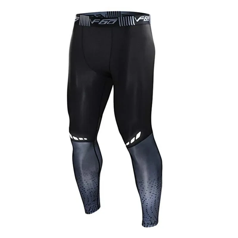 Sports Leggings Compression Pants Men Compression Tight Leggings Running Sports Male Workout Bottoms Trousers Jogging Dry Yoga Pants Quick Fitness Training