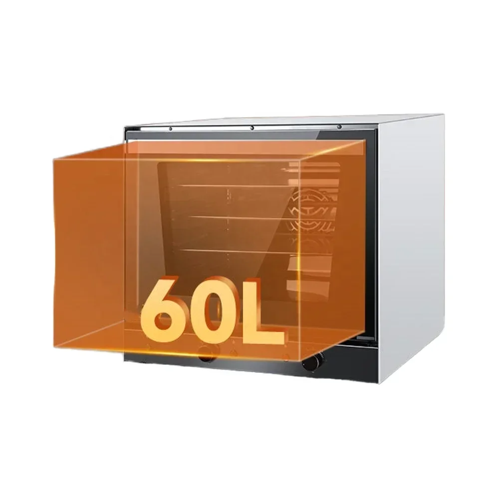 Capacity 60L Electric oven Black Built-in Microwave Oven Electric Power Source for Household Use microwave with oven 3