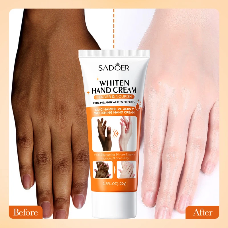 

Dark Knuckles Fast Whitening Cream Remove Stains Melanin Brighten Hand Foot Lotion Anti Cracking Cream Anti-wrinkle Body Care