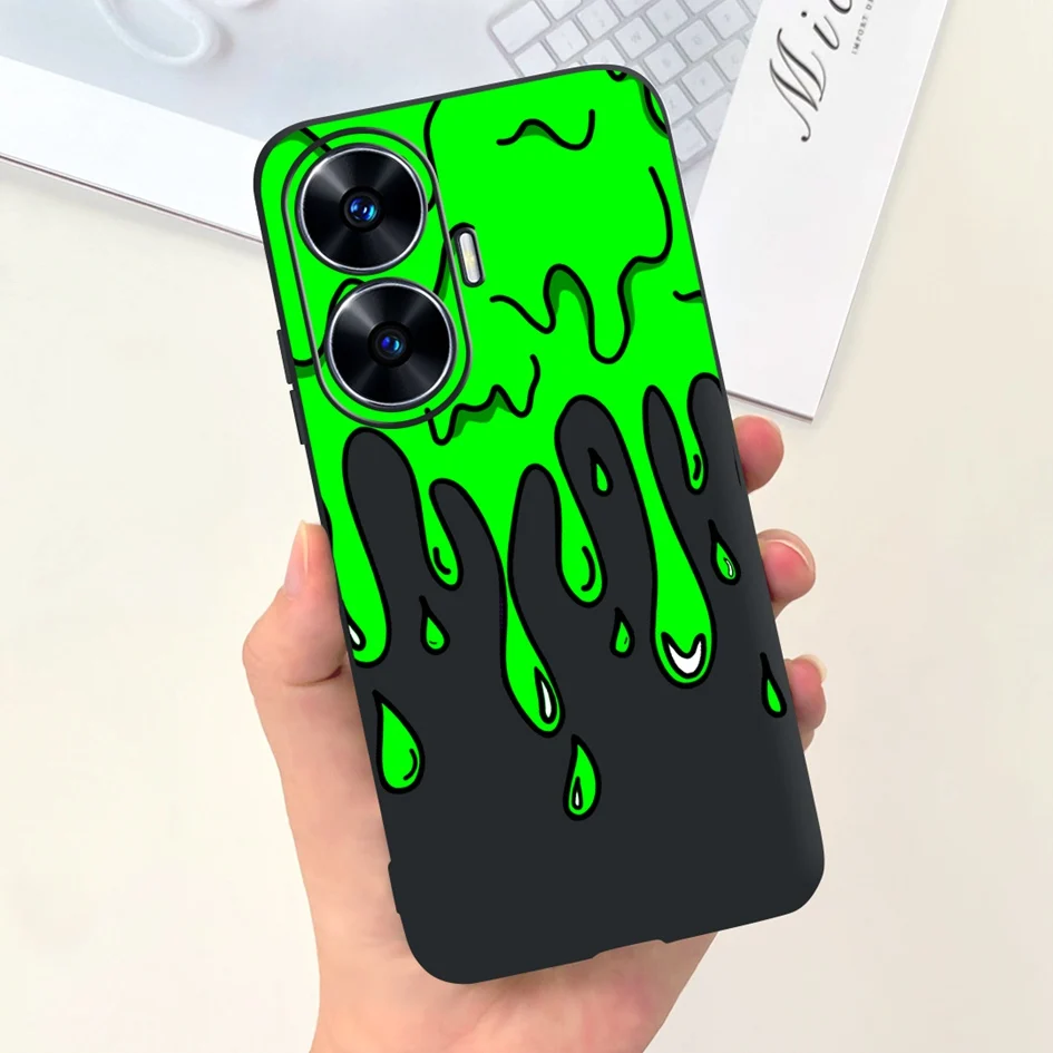 Cute Cartoon Flower Silicone Phone Case - Soft Slim Shockproof Bumper