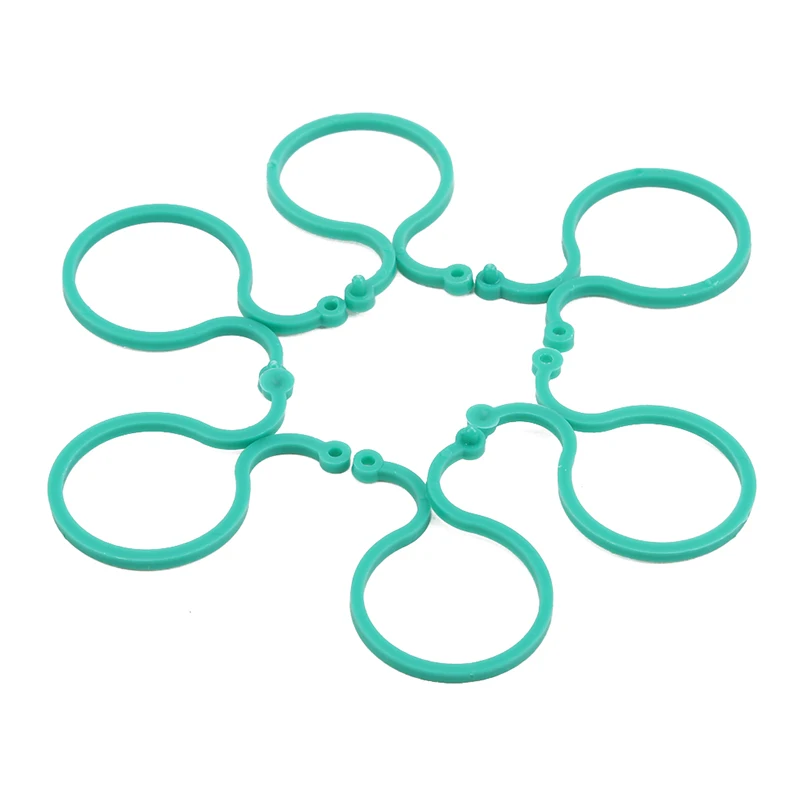 Garden Plant Holder Trellis Clips For Vine Vegetable Tomato Growing Upright Garden Plant Stand Tool 50/100 Pcs plant clips plastic plant clips