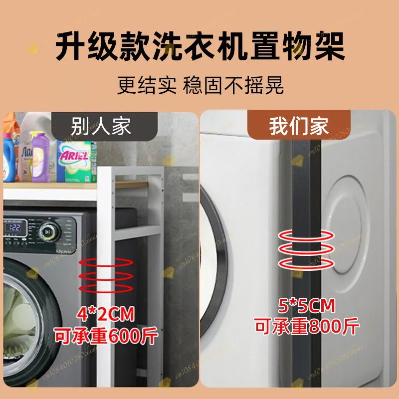 Washing machine rack, drum dishwasher rack, laundry detergent, floor-to-ceiling
