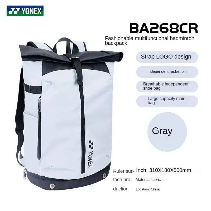 2023 YONEX tennis bag for 1-2 rackets sport accessories men