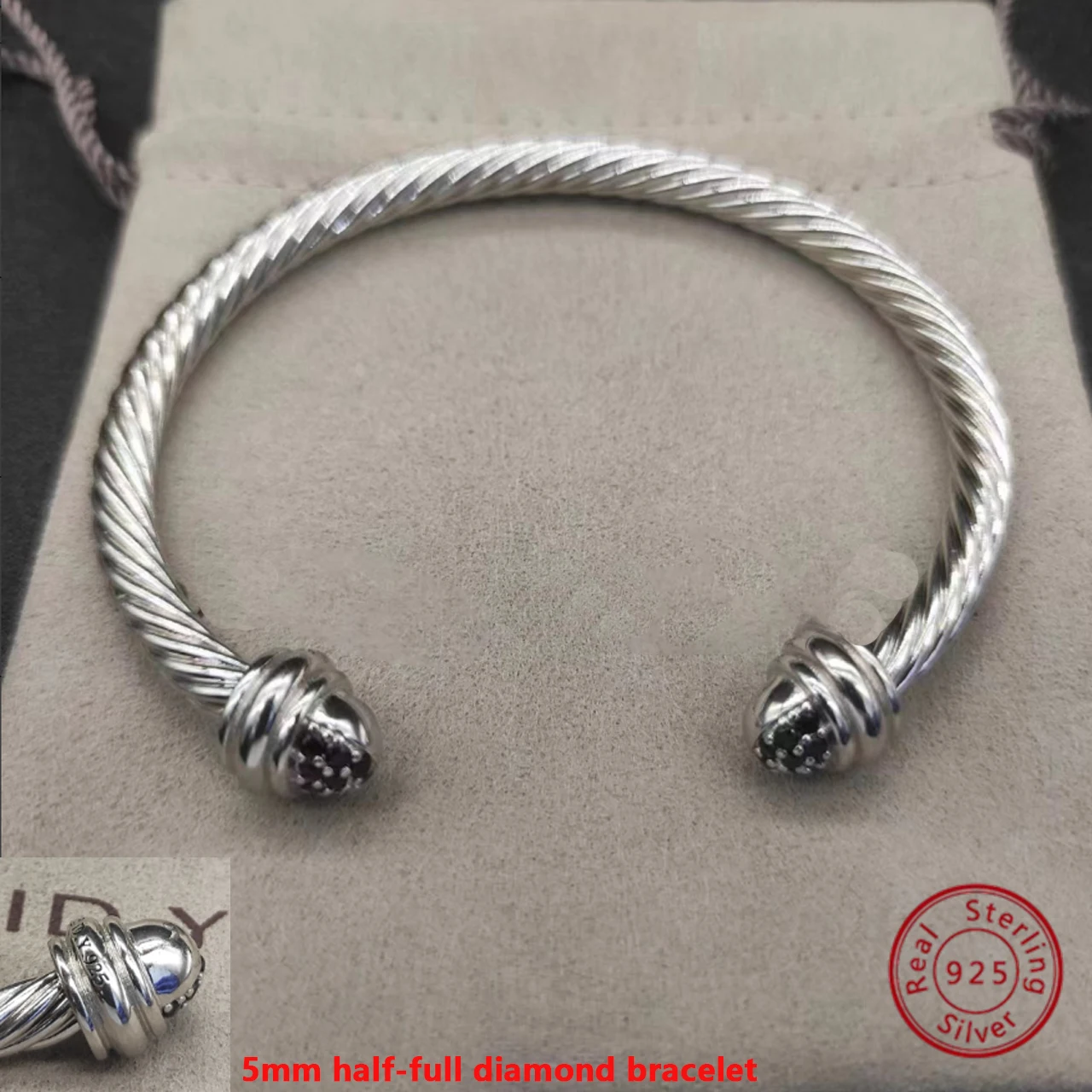 

Сделайте заявление с серебряным браслетом 2024 S925-идеальные аксессуары