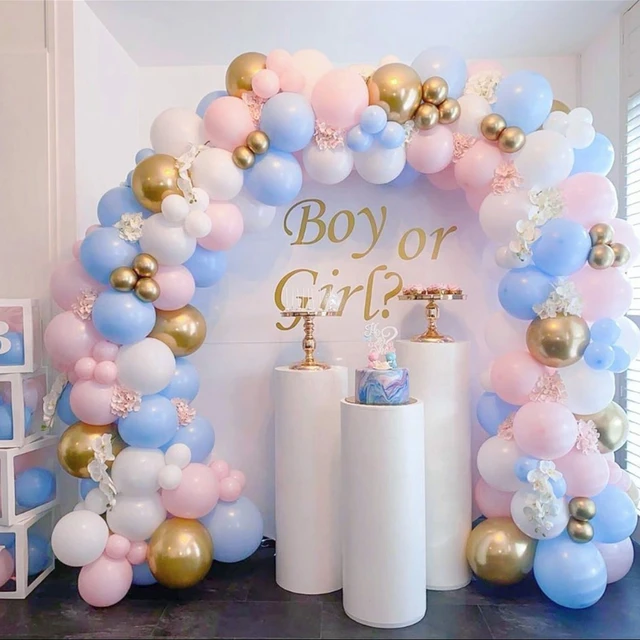 High Quality Gender Reveal Balloon Garland, Gender Reveal Balloon Arch, Gender  Reveal Decorations, Gender Reveal Decor 