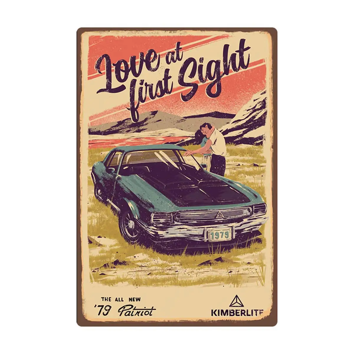 

Metal Vintage Tin Sign Decor-Car for Garage Bar Pub Shop Kitchen Retro Wall Art Sign 12" X 8" (1(92))