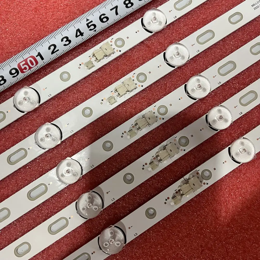 Фото Полный комплект светодиодной ленты 10LED для 55Z1 TD SYSTEM K55DLX9US SKYTECH ST-5540US Rtv55z1usm V2 SJ.CX.D5500802-2835KS-M MS-L3184 V2 №4