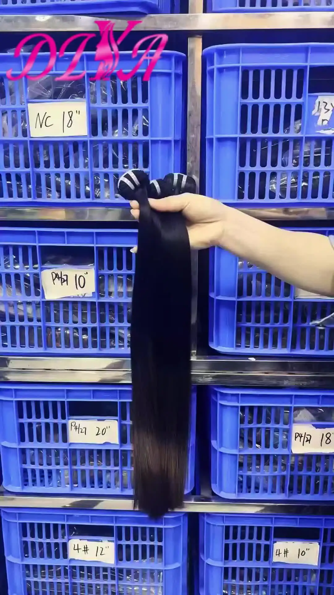 16A Прямые супер двойные нарисованные необработанные вьетнамские пучки