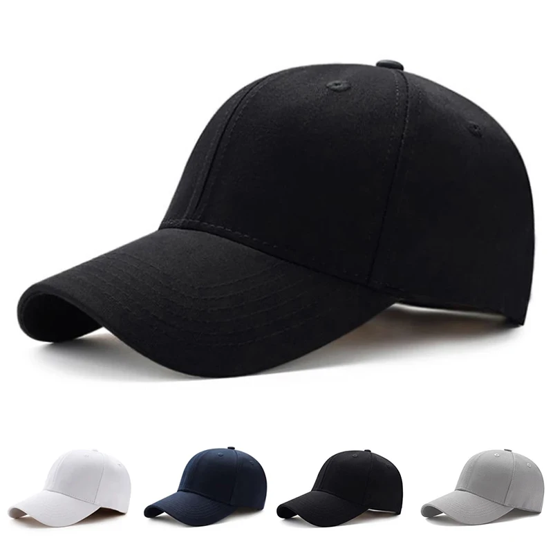 

Unisex Hat Plain Curved Sun Visor Hat Outdoor Dustproof Baseball Cap Solid Color Fashion Adjustable Leisure Caps Men Women