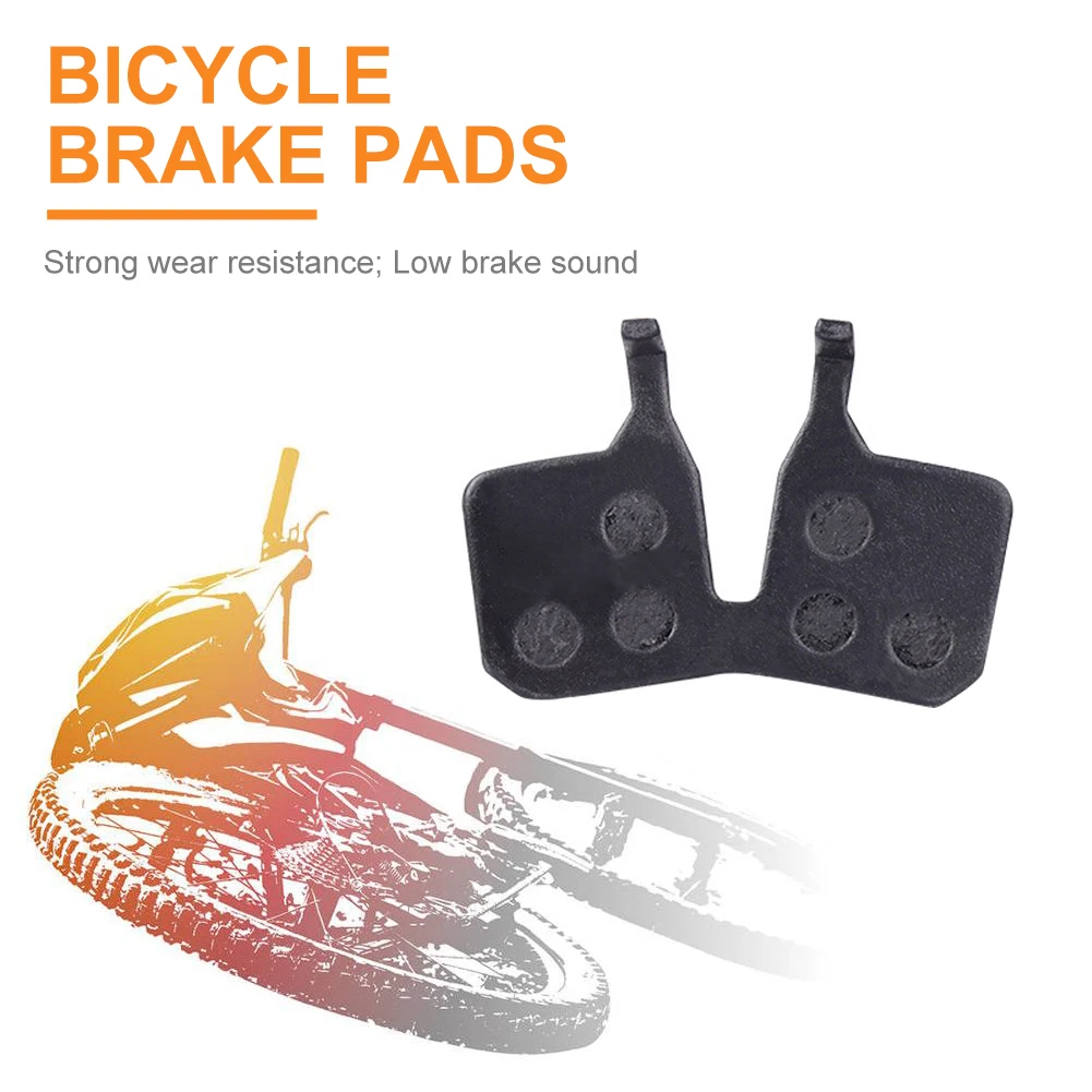 Bike Disc Brake Plate Pad Resin MTB Bike Hydraulic Brake Pads Quiet Wear-resistant Replacement Accessories for Magura MT5 MT7