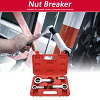 Podofo 4 шт. сверхмощные инструменты для разветвления гаек, портативный инструмент для разделения, ручной инструмент для разбивания гаек, ручной инструмент для извлечения гаек с коробкой — изображение 3