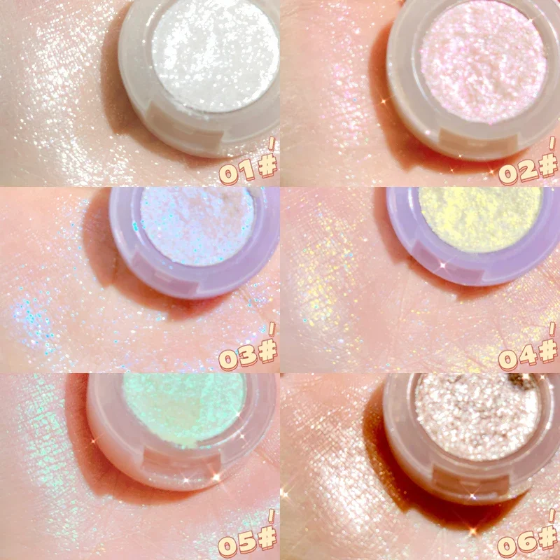 Face Highlighter Makeup Palette Peach Highlighter Eyeshadow Palette