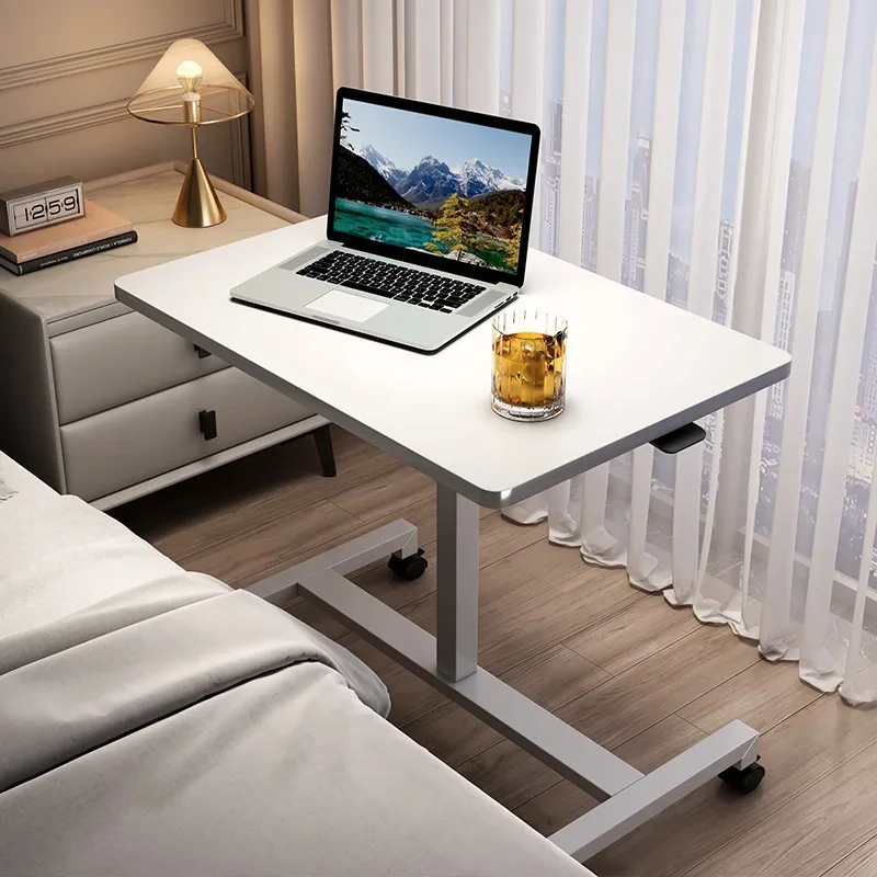 Lifting Desktop Computer Desk Movable Lazy Bed Bedside Table Household Standing Small Table Bedroom and Household Student Desk decorative desktop calendar delicate standing calendar household desktop calendar