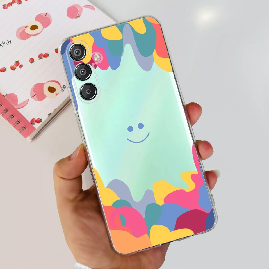 New Fashion Painted Clear Silicone Soft TPU Phone Case Bumper