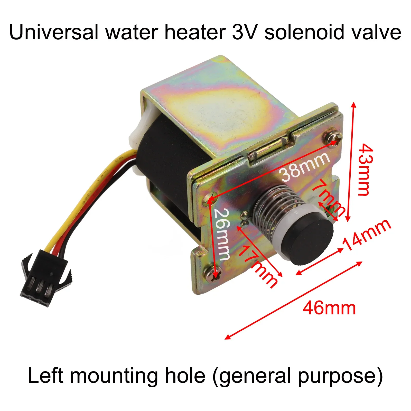 Gas Water Heater Solenoid Valve DC3V ZD131-B For Most Gas Water