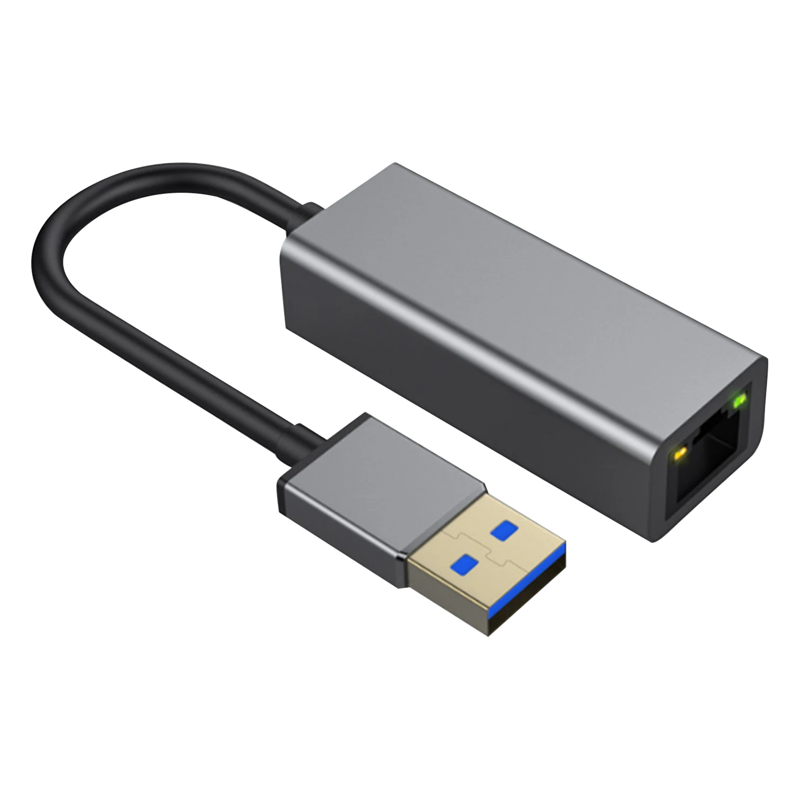 Network Ethernet Adapter Portable Laptop RJ45 External 1000Mbps USB 3.0 To Gigabit LAN Converter ConnectionDrive Tablet