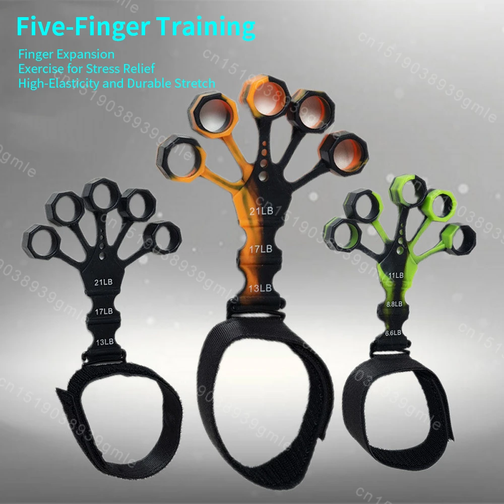 Finger Trainerad Weights Restoring Hand Trainer Expander for The Hand Finger Exercise Tool Men Game Train Hand Finger Gripper 3