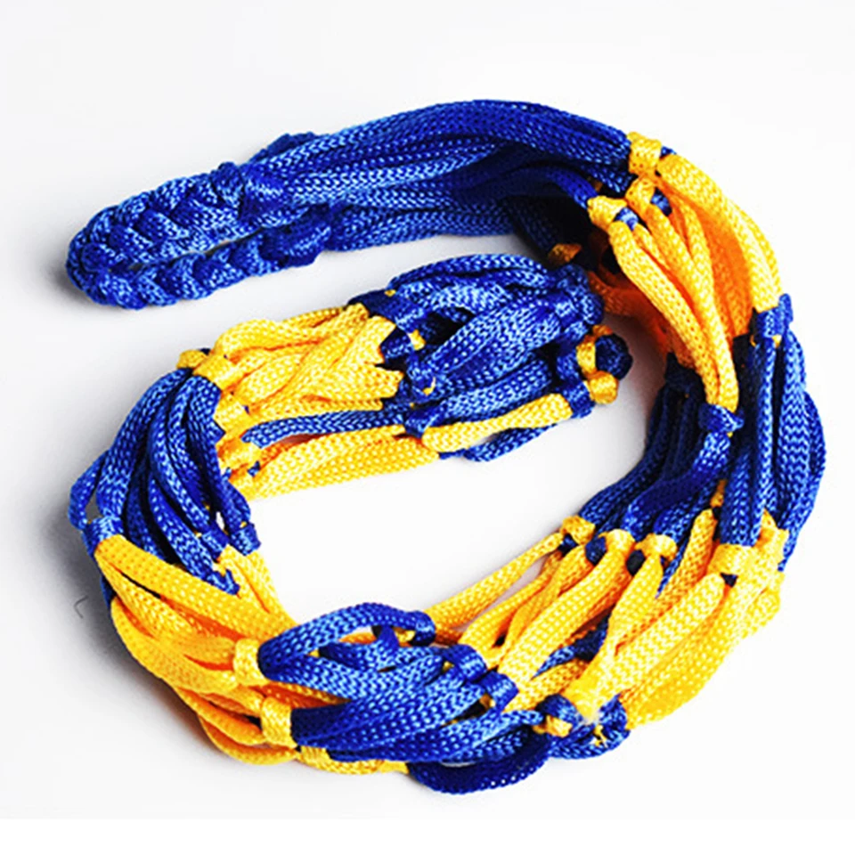 Borsa A Rete In Nylon Ricisung Per Palloni - Per Tennis, Pallavolo, Basket E Calcio, Con Manico Spesso, Gialla - Foto 6
