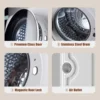 Dryer, 110V 10Lbs Portable Clothes Dryer with 5 Drying Modes, Stainless Steel Tub, 1.5 cu.ft Front Load Mini Dryer Mach 4