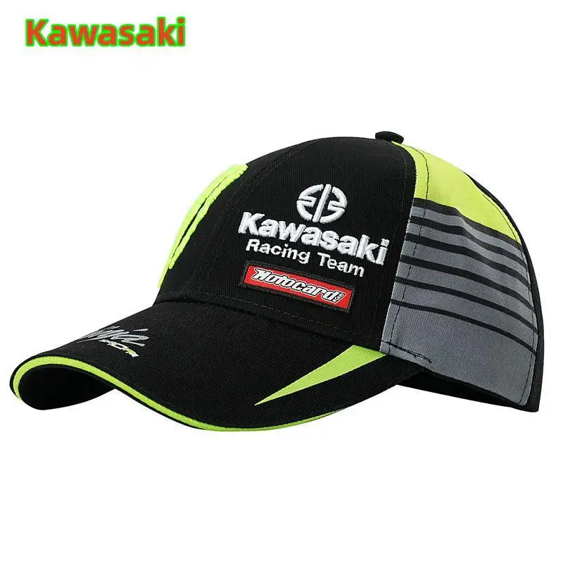 

Kawasaki New Fashion Letter Embroidery Baseball Caps Spring and Autumn Outdoor Adjustable Casual Hats Sunscreen Hat