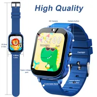 Montre connectée pour enfants avec 22 jeux, musique, lampe torche, podomètre, suivi d'habitudes, cadeau pour garçons et filles 6