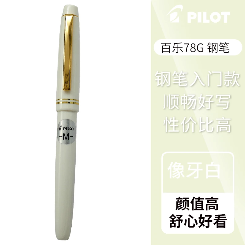 Enhanced Fountain Pen for Calligraphy and Office Use with Ink Converter