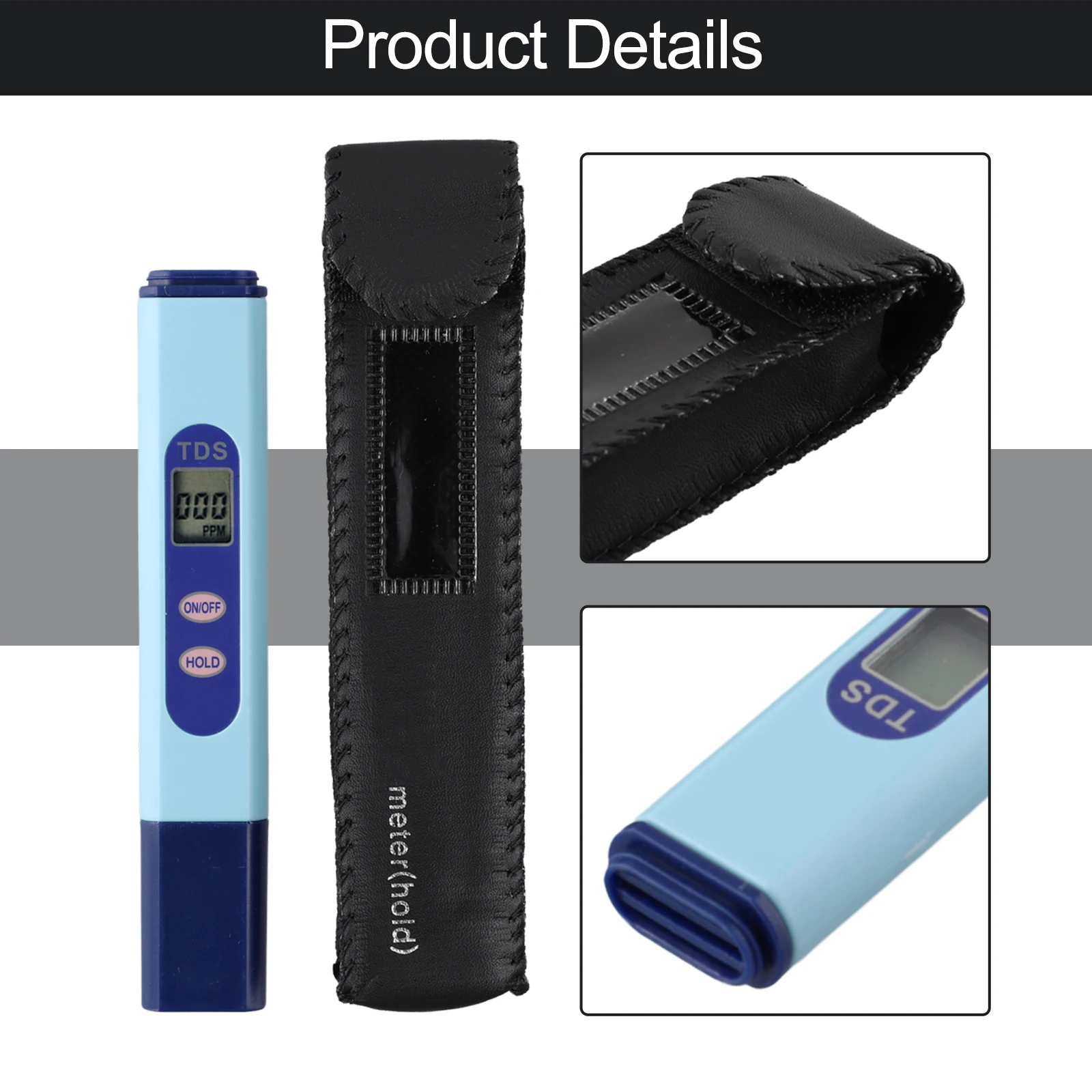 High performance Digital Tester Meter for Water Pool & Fish Koi Pond ATC Function 0 9990 ppm Measurement Range