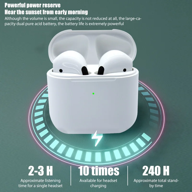TWS Bluetooth Earphones Wireless Headphones Mini Sports Headset Earbuds Music Earpieces For iPhone Xiaomi Huawei Redmi Samsung 5