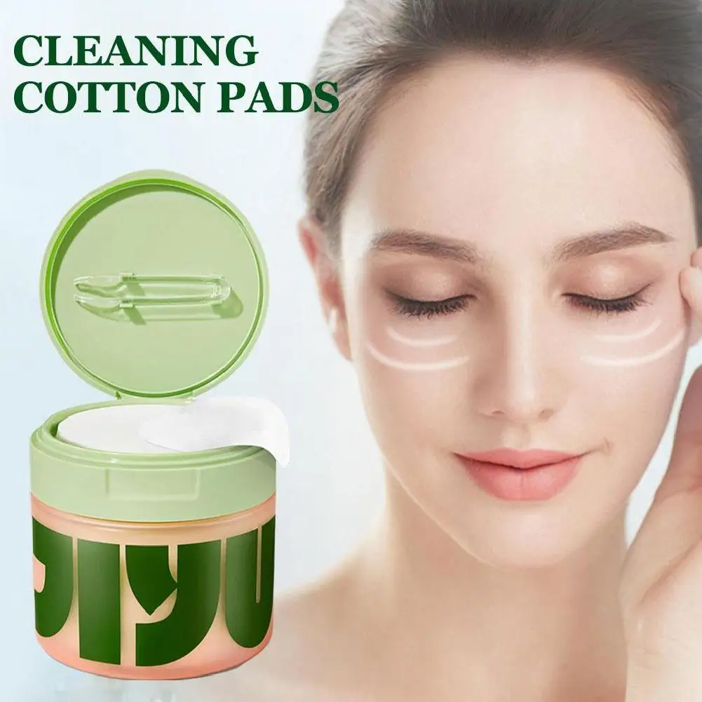 100 قطعة منصات قطنية للتنظيف والترطيب تحسين بشرة ا...