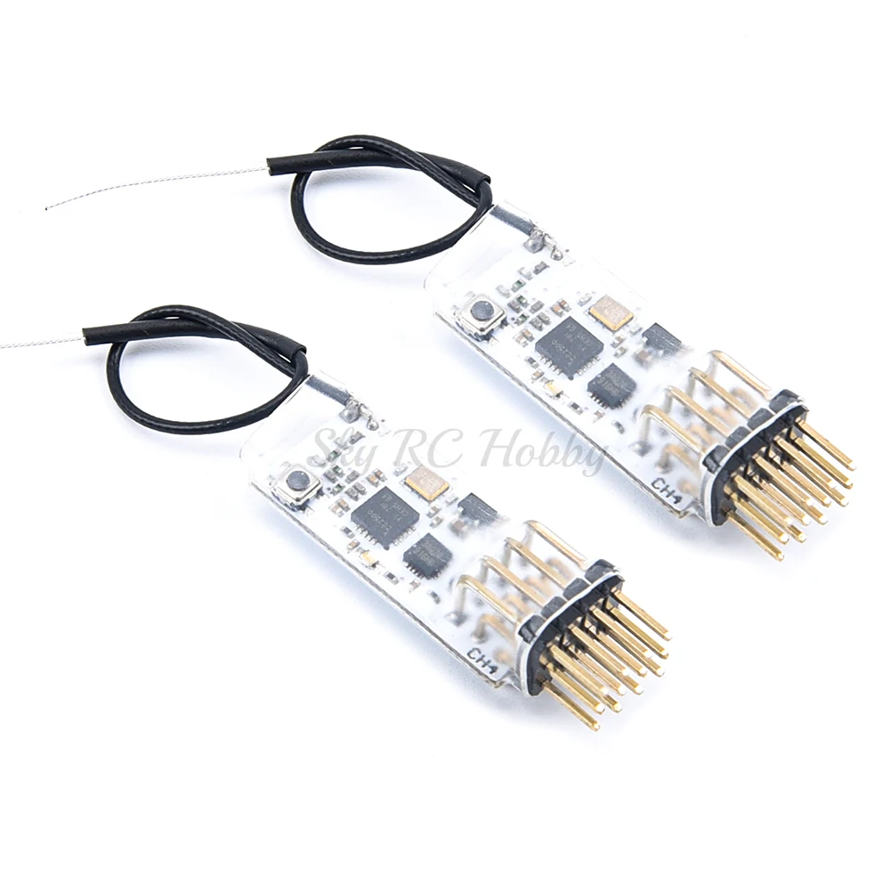 เครื่องรับสัญญาณ PWM 4CH สำหรับ FRSKY Futaba จัมเปอร์ T16 X9D RC FPV Drone